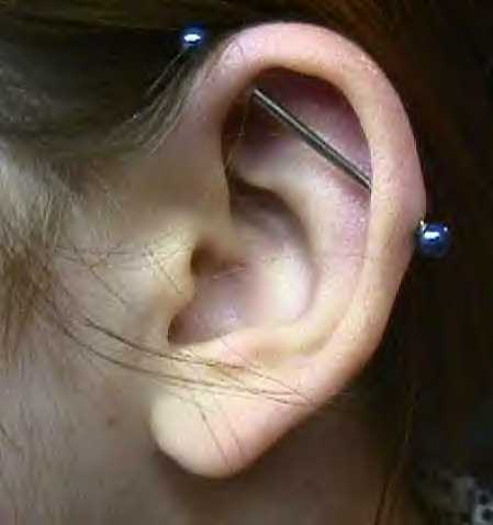 Industrial Ear Piercing Pictures